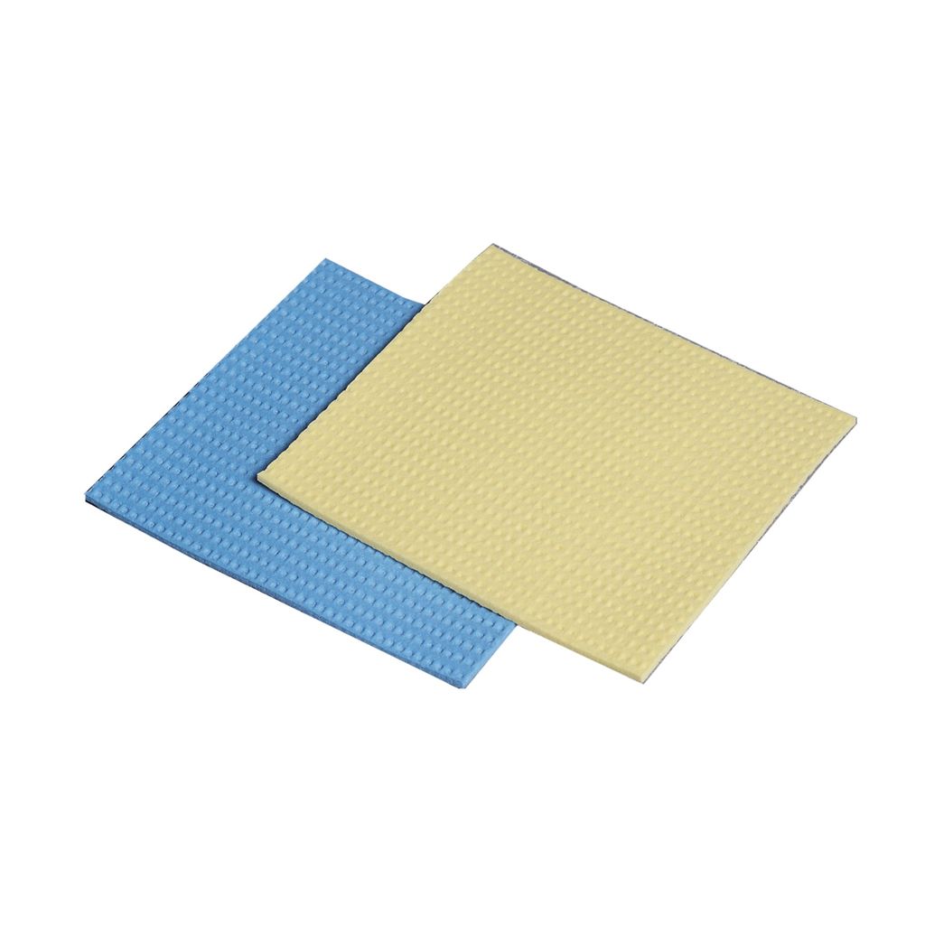 UNCOMPRESSED SPONGES ARE 8 X 20 X 5 CM WITH FINE PORES. 2 PER HEATSEALED BAG.