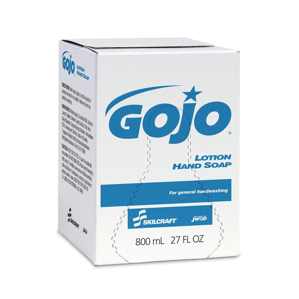 Mild, luxurious lotion soap with moisturizers to clean hands gently, even with frequent use.   800mL Hand Soap