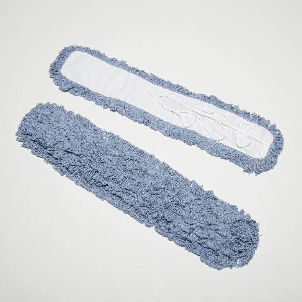 FEATURES ANTIMICROBIAL YARNS WHICH AID IN PREVENTING THE GROWTH OF BACTERIA, MOLD AND MILDEW WHILE REDUCING ODORS. MAXIMUM DUSTATTRACTING COLORED 100% SYNTHETIC FIBER LOOPEDEND YARN IS SEWN INTO PRESHRUNK POLYESTER FABRIC TO ALLOW MULTIPLE WASHINGS WITH M