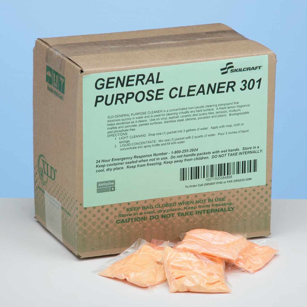XLD ALLPURPOSE CLEANER, LEMON SCENT, 1/2 OZ.