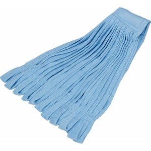 SKILCRAFT MICROFIBER TUBE MOP HEADS MEDIUM BLUE