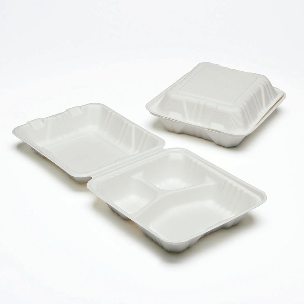 SKILCRAFT CLAMSHELL HINGED LID TOGO FOOD CONTAINERS