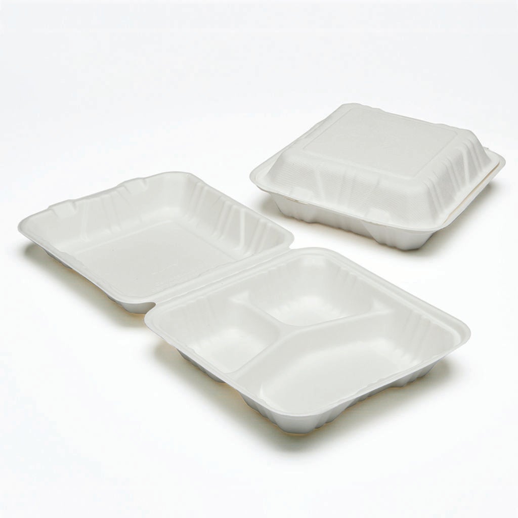 SKILCRAFT CLAMSHELL HINGED LID TOGO FOOD CONTAINERS