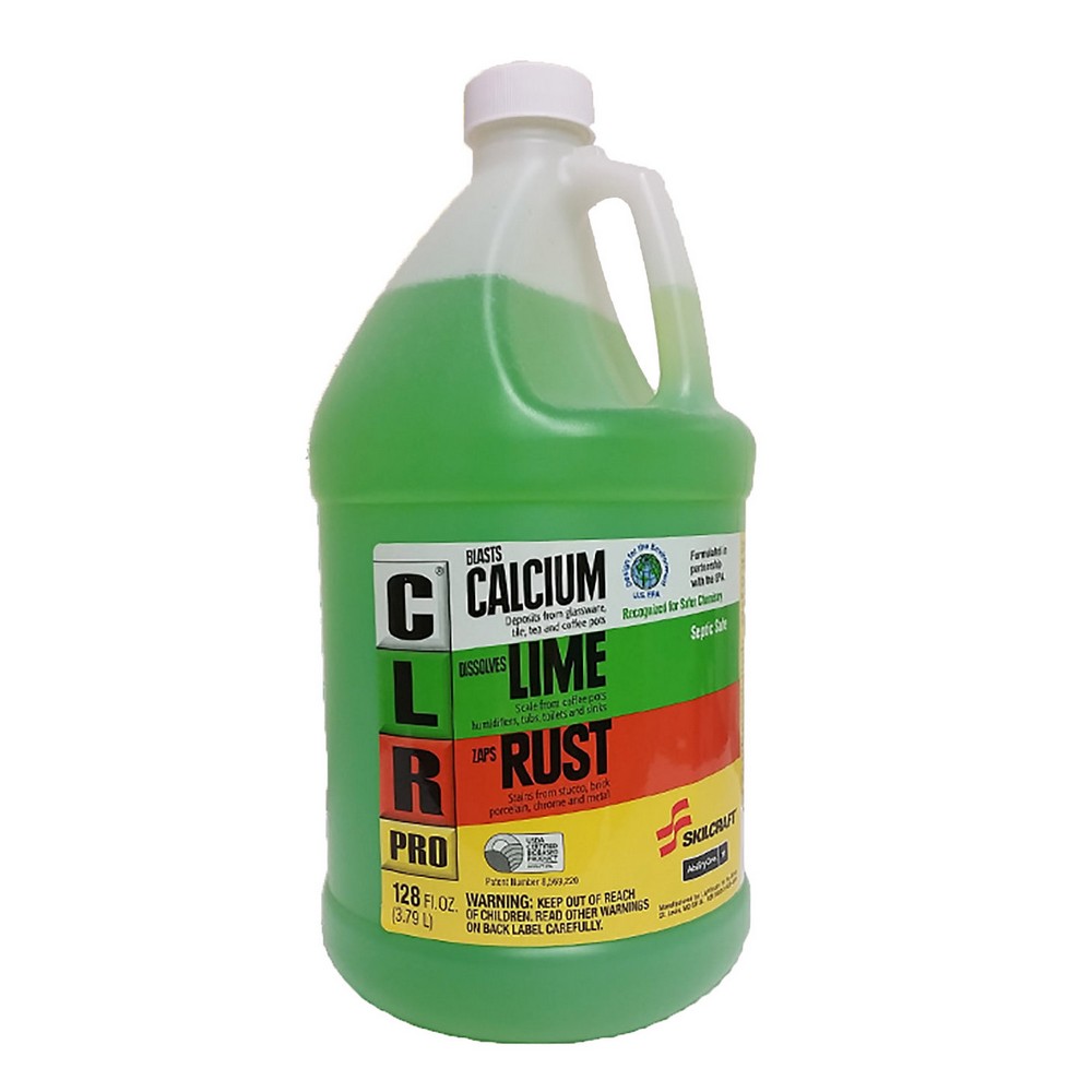 SKILCRAFT Calcium Lime Remover  1 Gallon 1Gallon Green Lime Remover