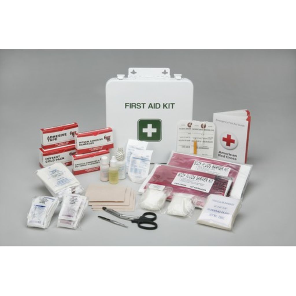 General First Aid Kit10 x Individual(s)  9 x 9.5 x 2.8  Metal Case