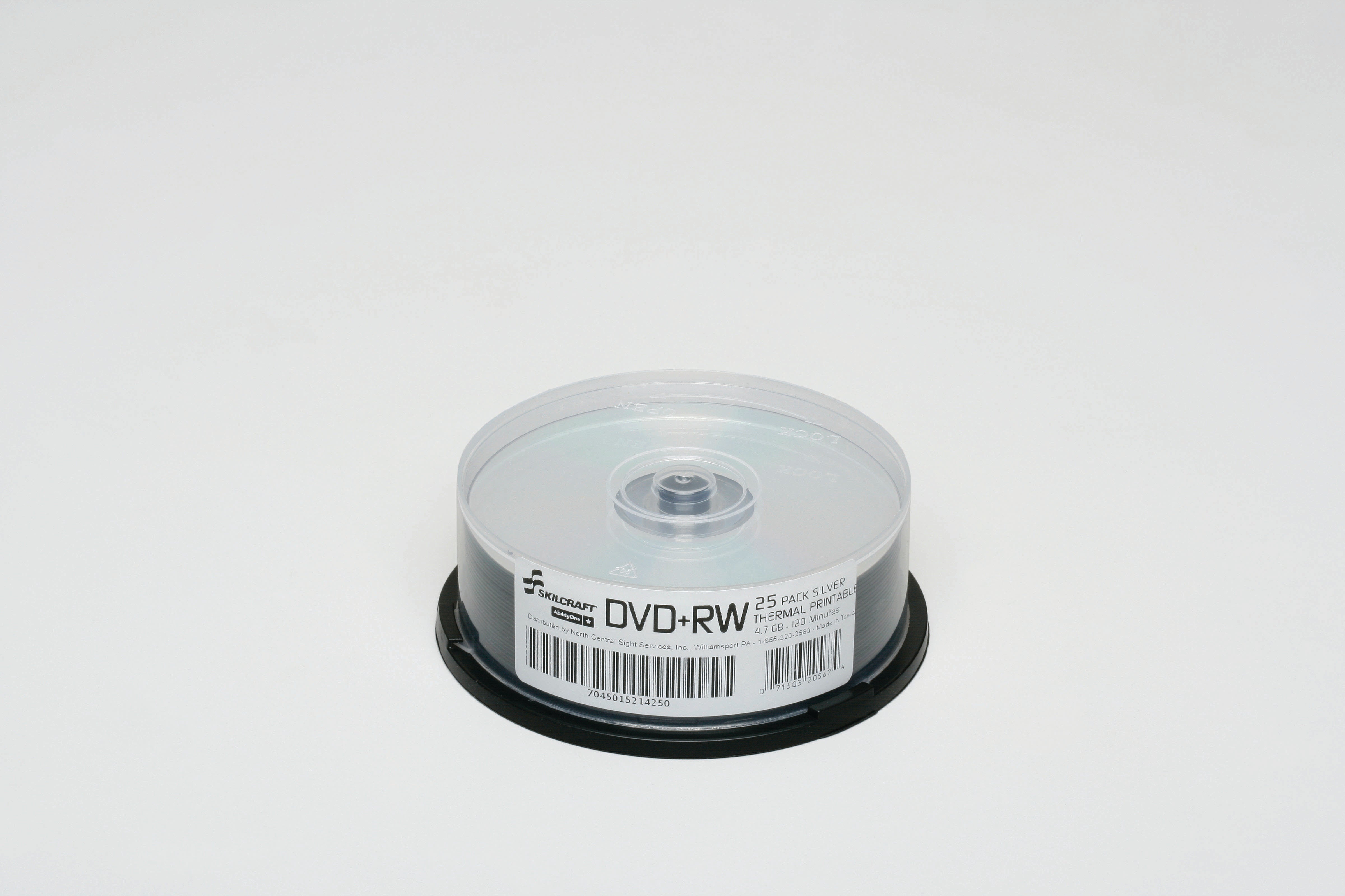 SKILCRAFT  DVDRW 25PK SPINDLE