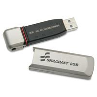 FIPS 1402 Level 3 USB Flash Drive Validated  8GB 8GB Black Level 3 Encrypted