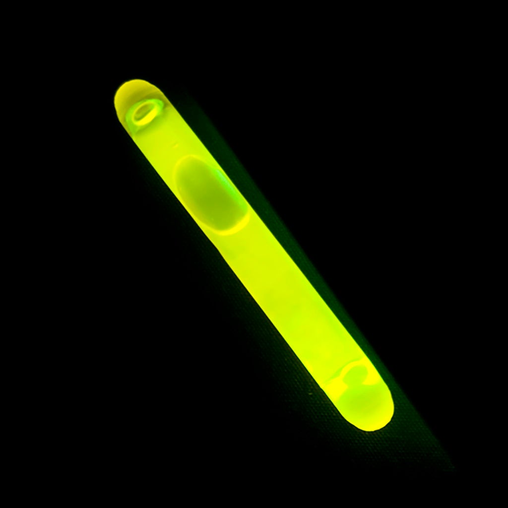 Chemical Light Sticks  Lightsticks, Waterproof, 2.0, Yellow, 6 Hours, 50/BX. NSN 6260013352869