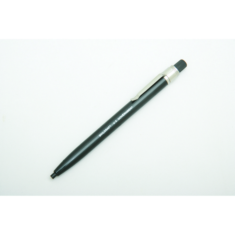 China Marker Wax Pencil  Black Barrel/Black Lead  Black Mechanical