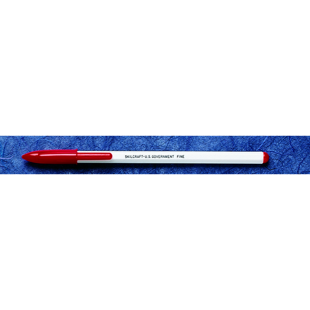 Stick Pen  Fine Point  Red Ink 0.5mm Red Fine Point