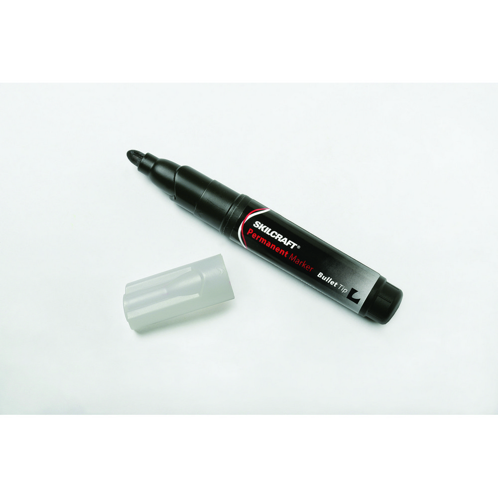 Large Permanent Marker  Bullet Tip  Black Ink Bullet Tip Black Permanent