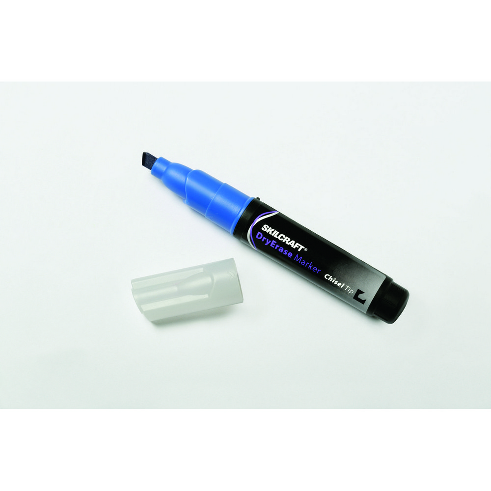 Dry Erase Marker  Chisel Tip  Blue Ink Chisel Tip Blue