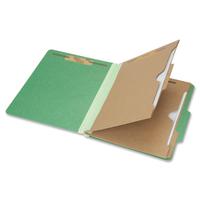Pocket Classification File Folder  Letter  Dark Green Letter Dark Green 6Sections