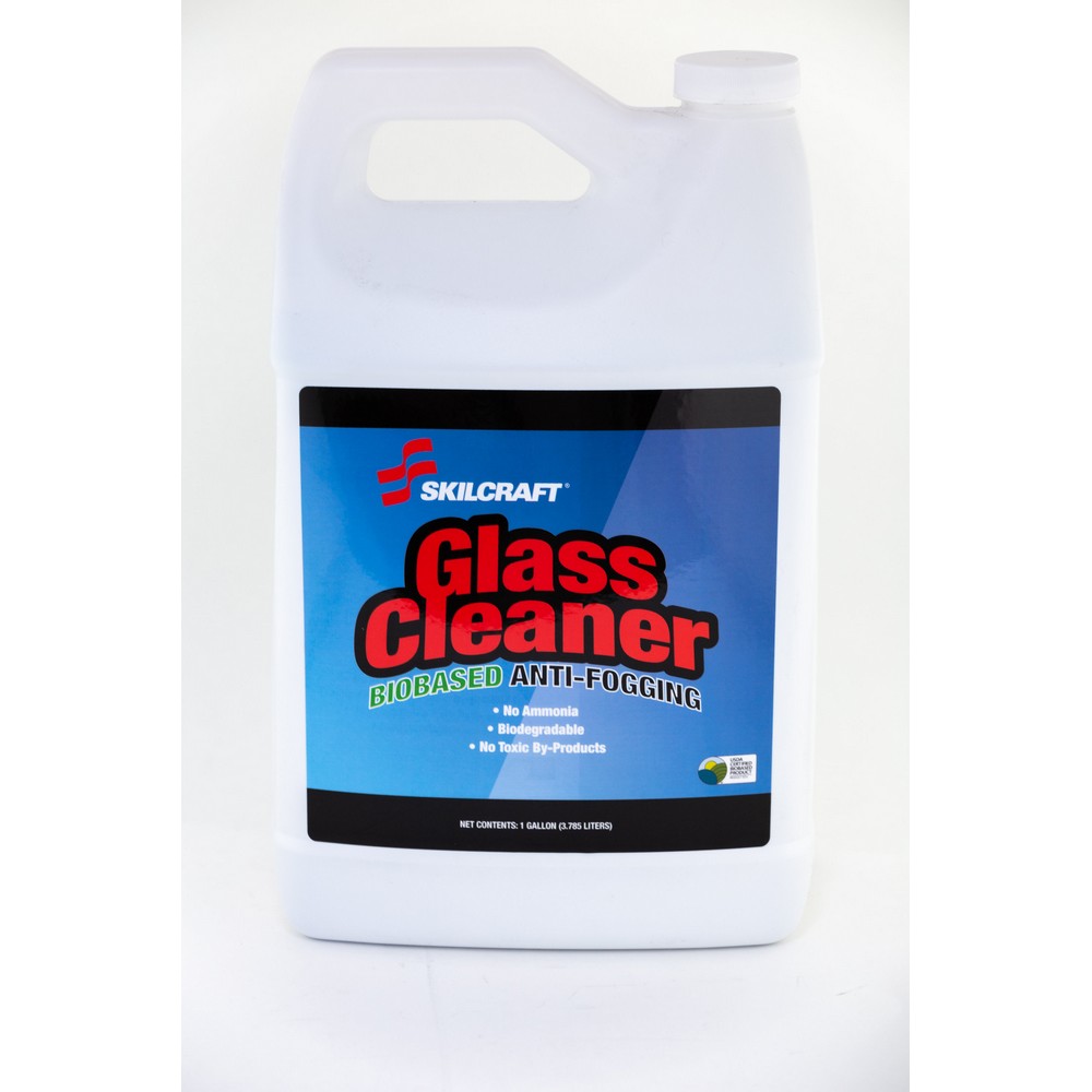 AntiFogging Glass Cleaner  1 Gallon Bottle 1Gallon Blue Glass