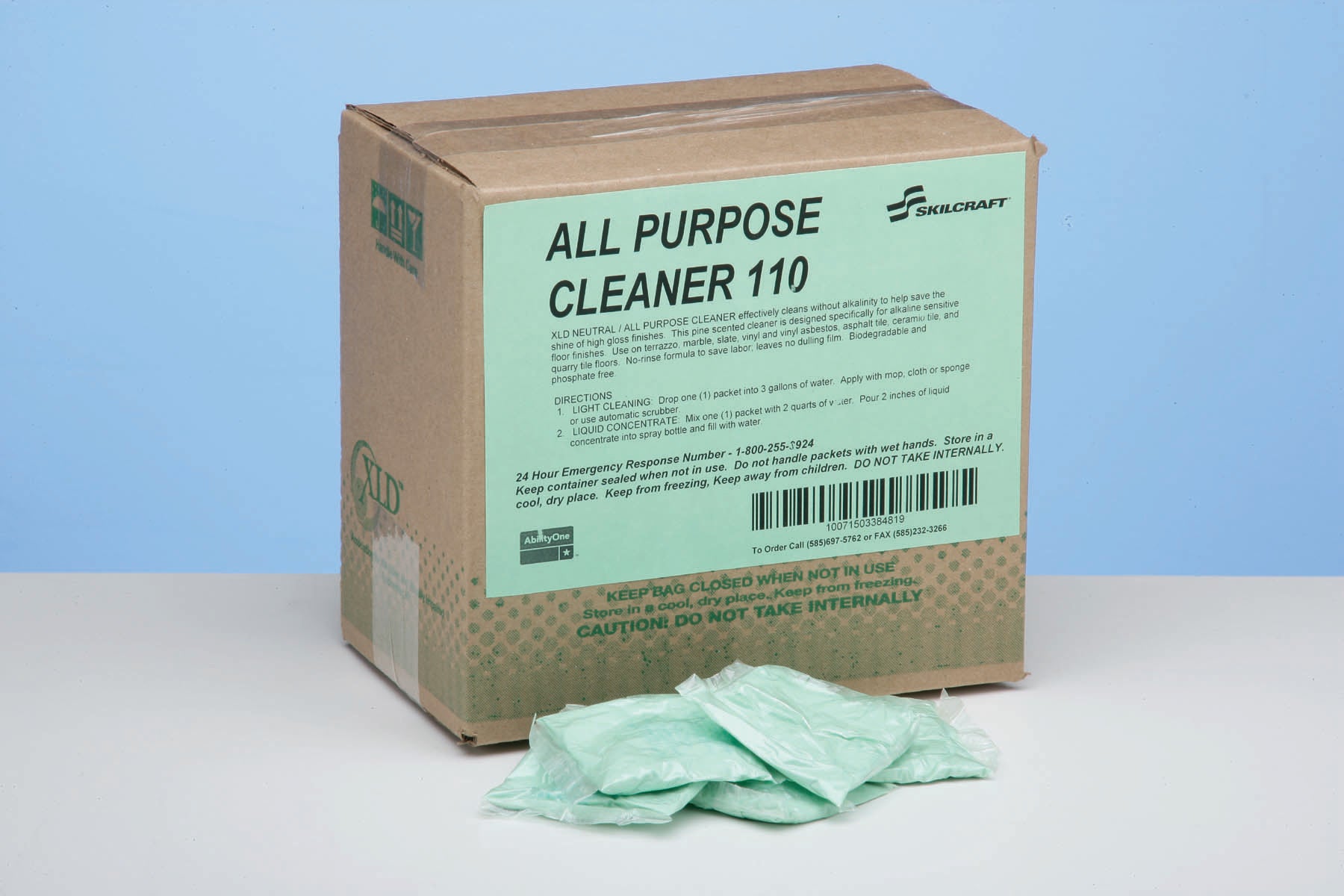 XLD AllPurpose Cleaner cleans, freshens and is safe for the environment.