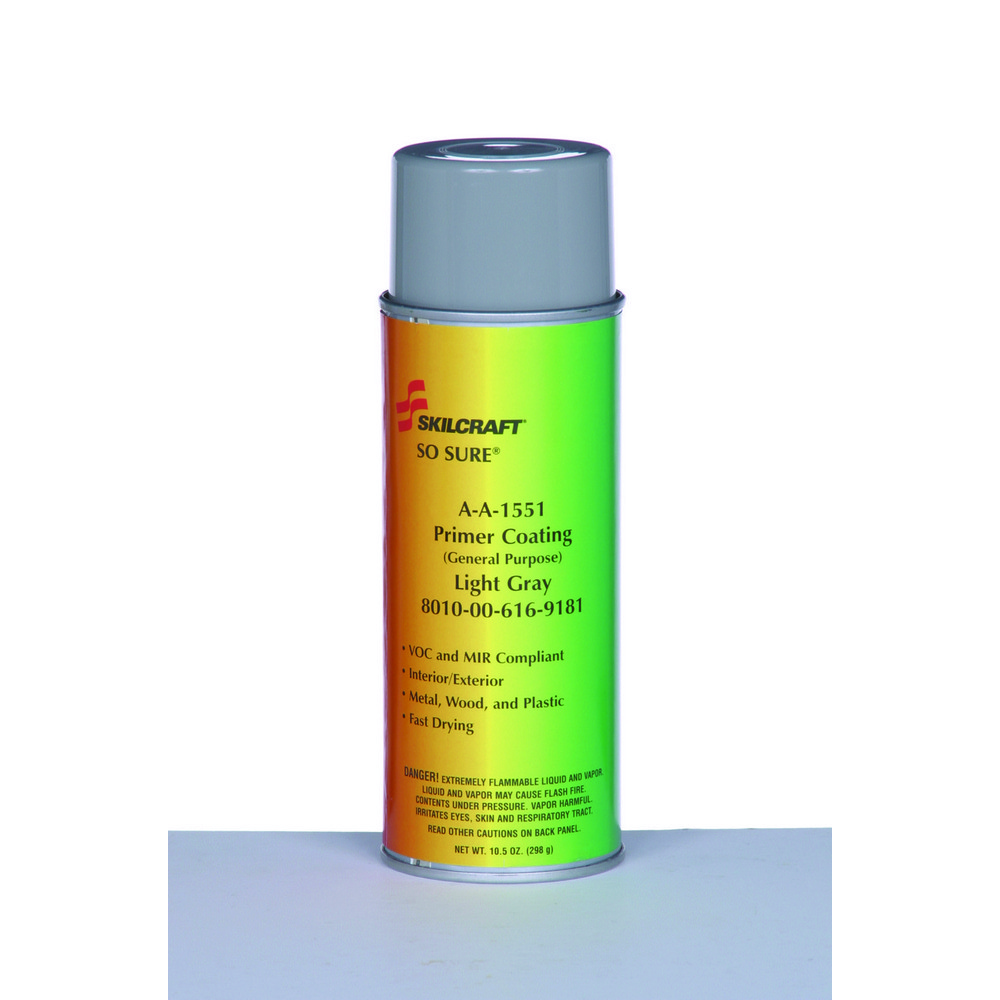 SOSURE Aerosol Primer Paint  Gray  Gray Primer