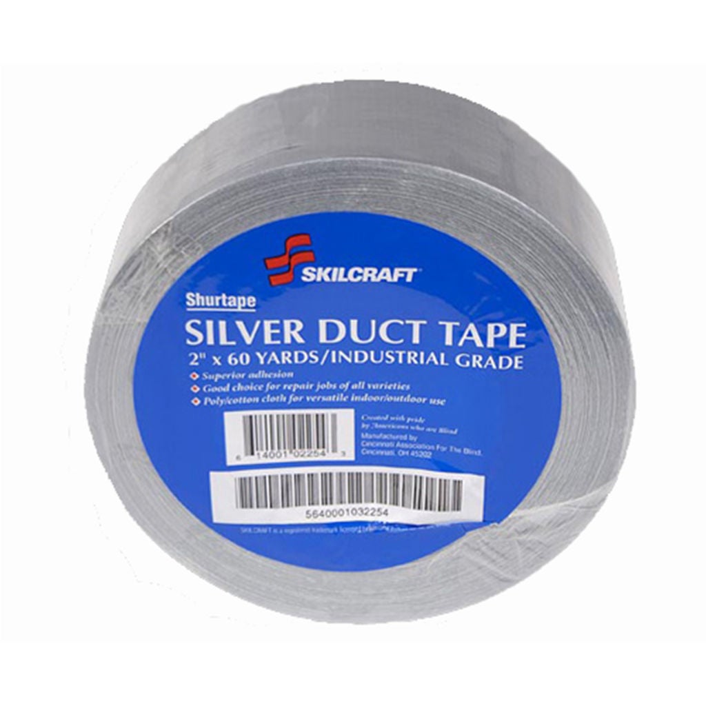 Easytear, waterproof, polyethylene film with a polyester/cotton blend, cloth carrierDesigned for indoor and outdoor use9 mil thick60 yd. x 2 width; 3 core