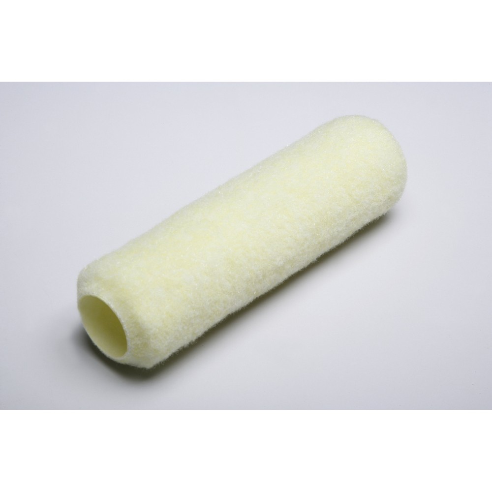 9 Inch Knit Paint Roller Covers  1/2 Nap 1/2 p Yellow Cover