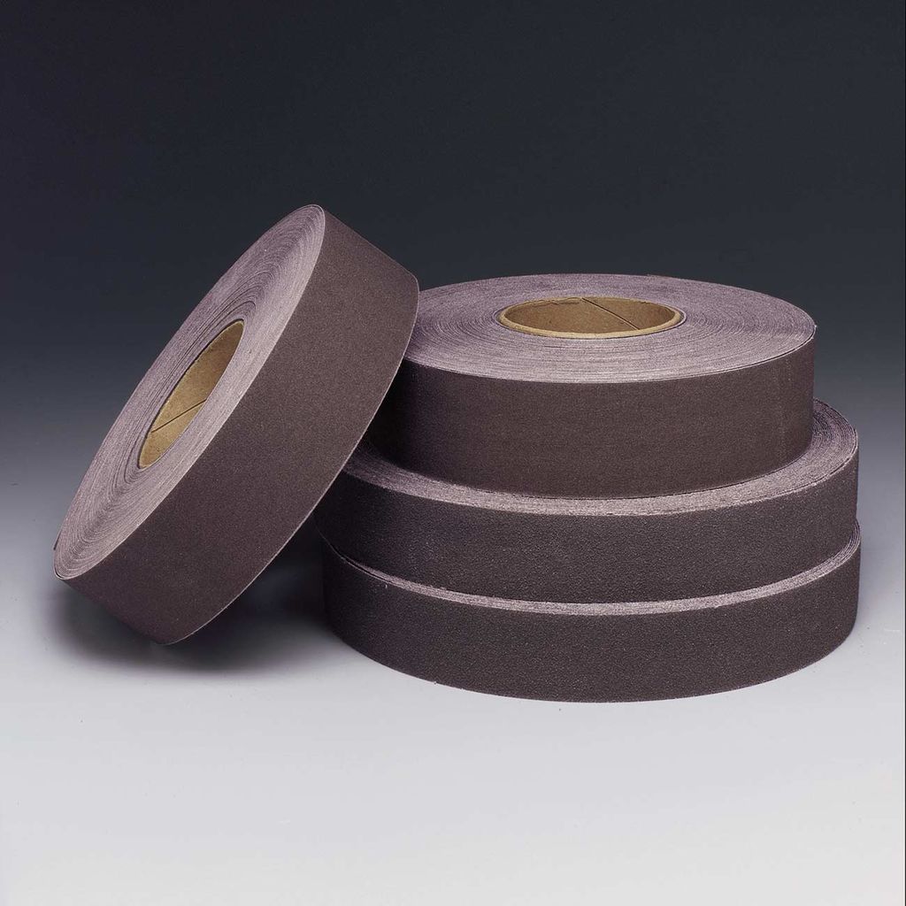 These aluminumoxide cloths are ideal for polishing lathe turnings, rolls and cylinders; light deburring; blending machine tool marks; removing rust and scale; fine sanding and polishing. Gray 3 320 Grit