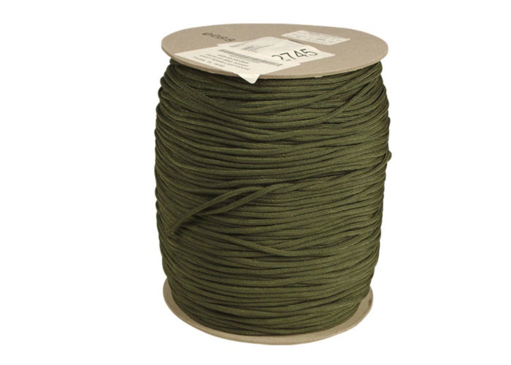 550 CORD, NYLON  OD 1200FT/RL1200 ft Length  Camo Green  NylonSL
