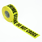 Barricade Tape  Crime Scene Do Not Cross  Premium Grade  3mil thick  Yellow 3mil thick Yellow Crime Scene Tape