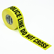 Barricade Tape  Police Line Do Not Cross  Premium Grade  3mil thick  Yellow 3mil thick Yellow Police Line Tape