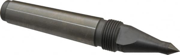 ROYAL PRODUCTS 0.938 Head Diam, Hardened Steel Long Point Solid Dead Center