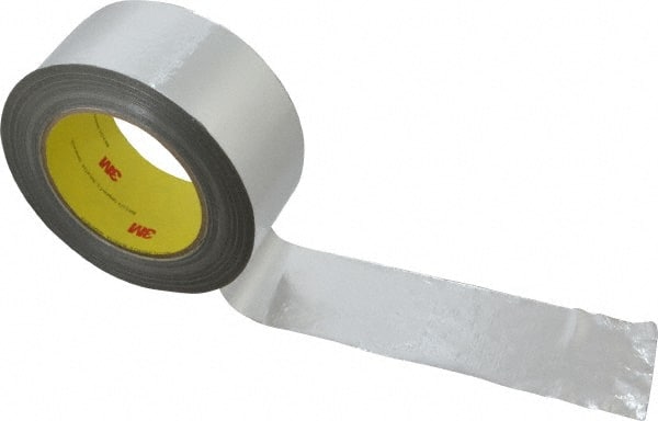 3M MMM 36 Yd Long x 2 Wide, Series 363, Silver Aluminum Tape