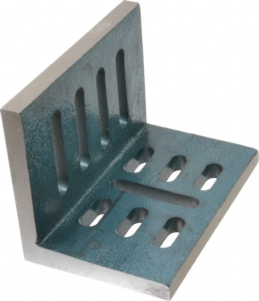 MSC INDUSTRIAL 7 Wide x 41/2 Deep x 51/2 High Cast Iron Partially Machined Angle Plate