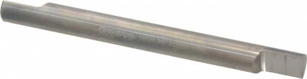 ACCUPRO 3/8 Inch Diameter, 4 Inch Overall Length, 1/2 Inch Split Length, Solid Carbide, Squared Split End Carbide Blank