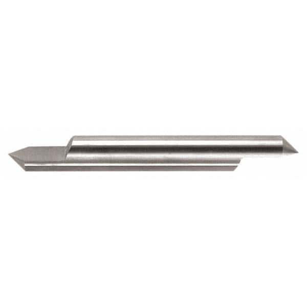 ACCUPRO 3/8 Inch Diameter, 4 Inch Overall Length, 1/2 Inch Split Length, Solid Carbide, Conical Point Split End Carbide Blank