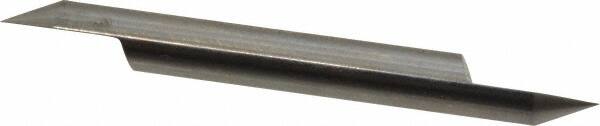 ACCUPRO 1/4 Inch Diameter, 21/2 Inch Overall Length, 3/8 Inch Split Length, Solid Carbide, Conical Point Split End Carbide Blank