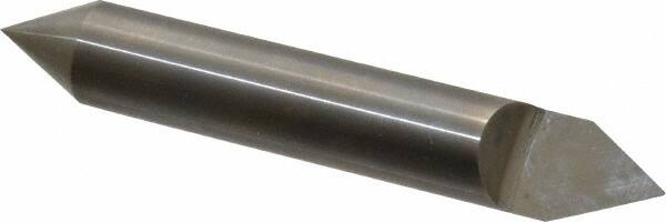 ACCUPRO 3/8 Inch Diameter, 21/2 Inch Overall Length, 1/2 Inch Split Length, Solid Carbide, Conical Point Split End Carbide Blank