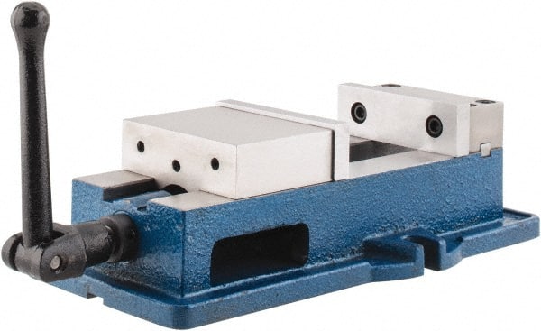 MSC INDUSTRIAL 4 Jaw Width, 4 Jaw Opening Capacity, Horizontal Stationary Machine Vise