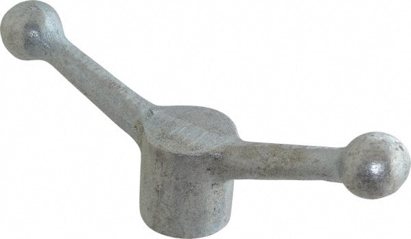 GIBRALTAR 2 Offset Arms, Zinc Plated, Blank Speed Handle