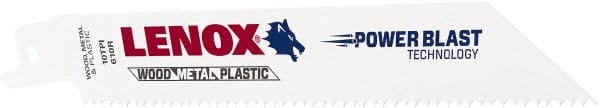 LENOX 6 Long x 3/4 Thick, BiMetal Reciprocating Saw Blade