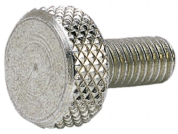 ELECTRO HARDWARE M6x1.00 Knurled Shoulderless Grade 303 Stainless Steel Thumb Screw