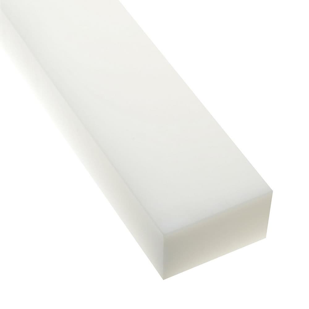 PROFESSIONAL PLASTICS POM, 1 Thick x 24 Long, Natural,