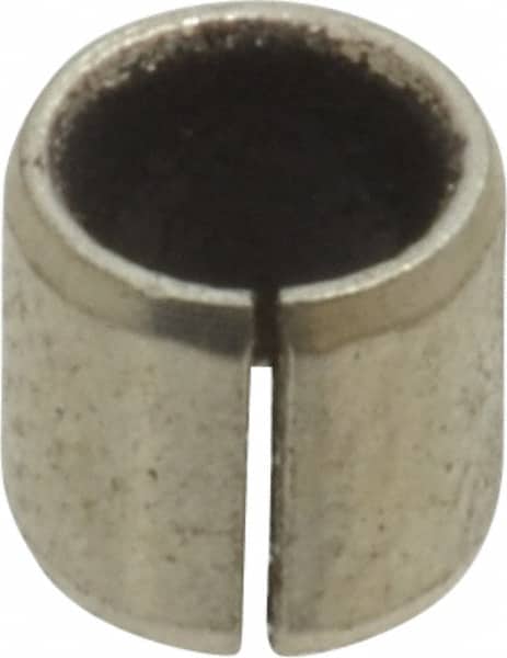BUNTING BEARING 3/16 Inside x 1/4 Outside Diam, Steel Sleeve Bearing