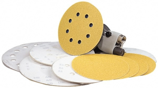 MSC 5 Diam, 150 Grit, Aluminum Oxide Hook and Loop Disc