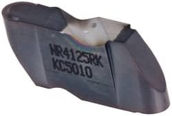 KENNAMETAL 4125NR K Grade KC5010, 6.35mm Cutting Width Carbide Grooving Insert