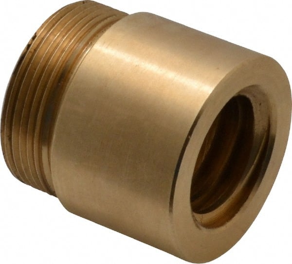 KEYSTONE THREADED PRODUCTS 11/2 Long, 11/2 High, 1/2 Thread Length, Bronze, Right Hand, Round, Precision Acme Nut