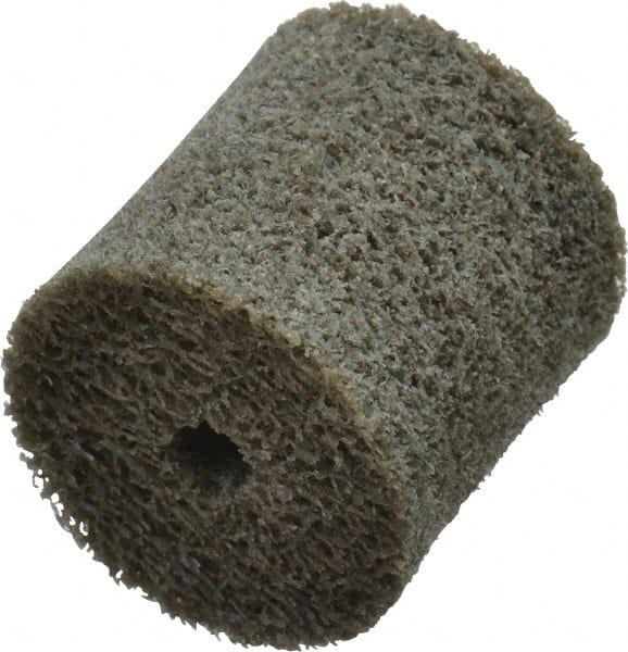 STANDARD ABRASIVES 1 Diam, 1 Face Width, 3/16 Center Hole, Fine Grade, Aluminum Oxide Deburring Wheel