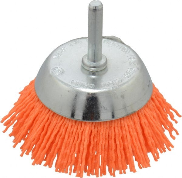 DICO 21/2 Diam 1/4 Shank Nylon Fill Cup Brush