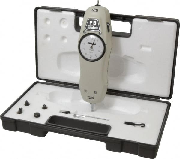IMADA 20 Lb. Capacity, Mechanical Tension and Compression Force Gage