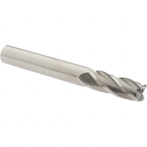 OSG 5/16, 13/16 LOC, 5/16 Shank Diam, 21/2 OAL, 4 Flute, Solid Carbide Square End Mill