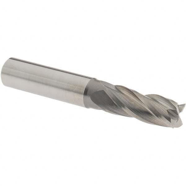 OSG 13/32, 1 LOC, 7/16 Shank Diam, 23/4 OAL, 4 Flute, Solid Carbide Square End Mill