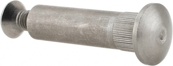 MSC #1032 Thread Screw & Barrel, Flat Head, Phillips Drive, Stainless Steel Tamper Resistant Security Sex Bolt & Binding Post