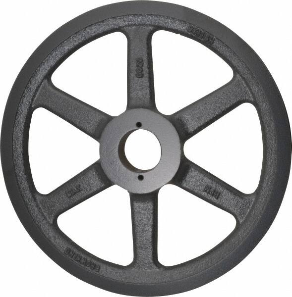 BROWNING 1 Groove, 3/8 to 11/2 Bore Diam, 111/4 Outside Diam, QD Bushed V Belt Sheave