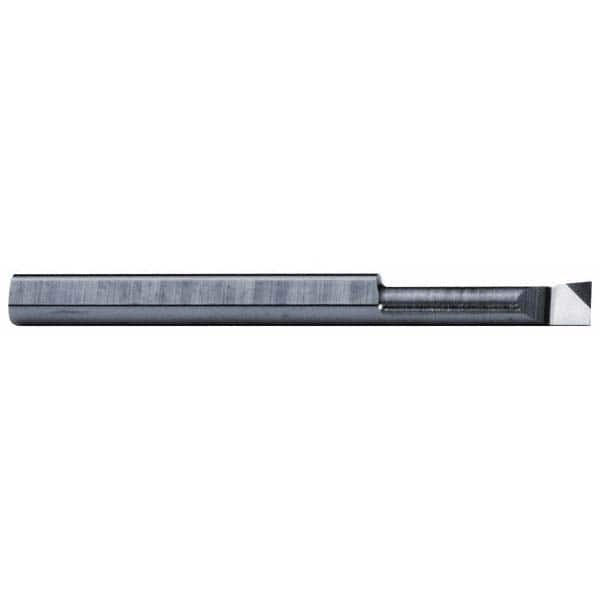 SCIENTIFIC CUTTING TOOLS 0.16 Min Bore Diam, 1 Max Bore Depth, 3/16 Shank Diam, Corner Radius Boring Bar